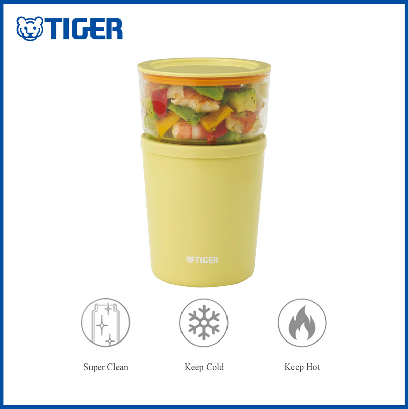 Tiger LCC-A030 Insulated Lunch Box Jar Stainless Steel Cup Container Tableware Container Tableware