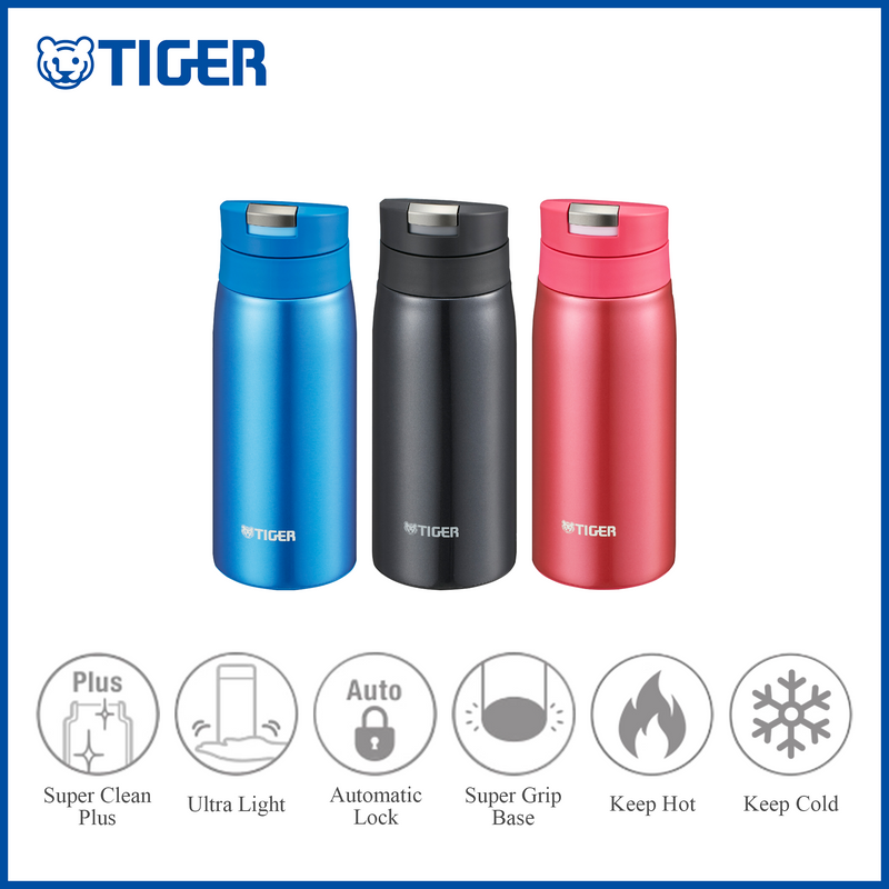 Tiger Water Bottle Tumbler MCX-A351 Hot & Cold Stainless Steel Vavuum Imsulates 350ml (11 oz)