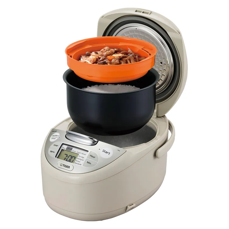 Microcomputer Controlled Rice Cooker JAX-S18S with Free Tiger Lunch Jar LCC-A030