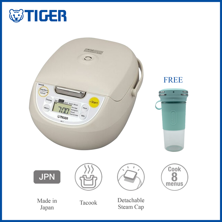 Microcomputer (Tacook) Rice Cooker JBV-S10S 1000ml (33.81oz) 1Liter Beige (5cups)