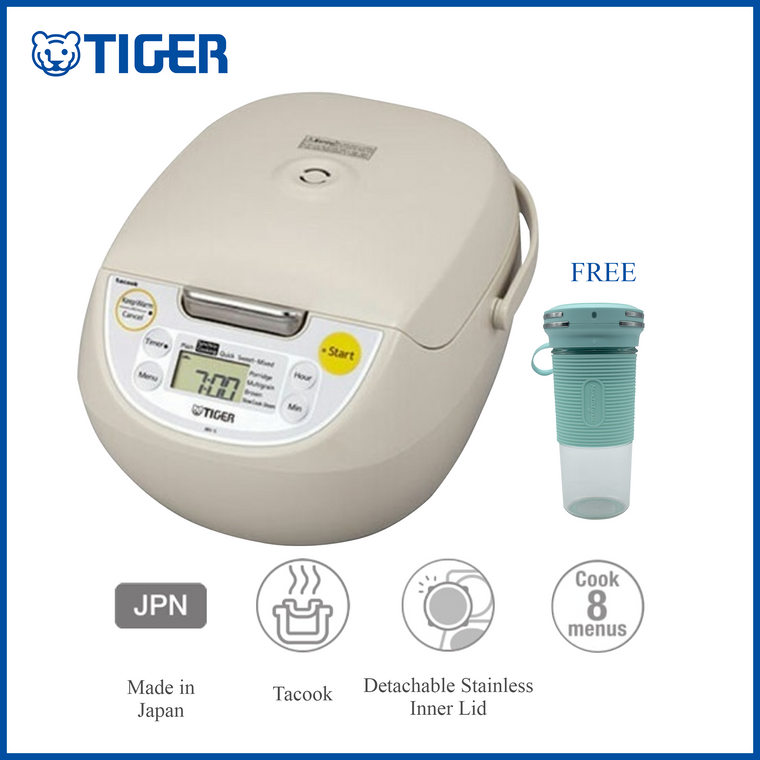 Microcomputer Controlled Rice Cooker JBV-S18S with FREE Rechargeable Fruit Blender