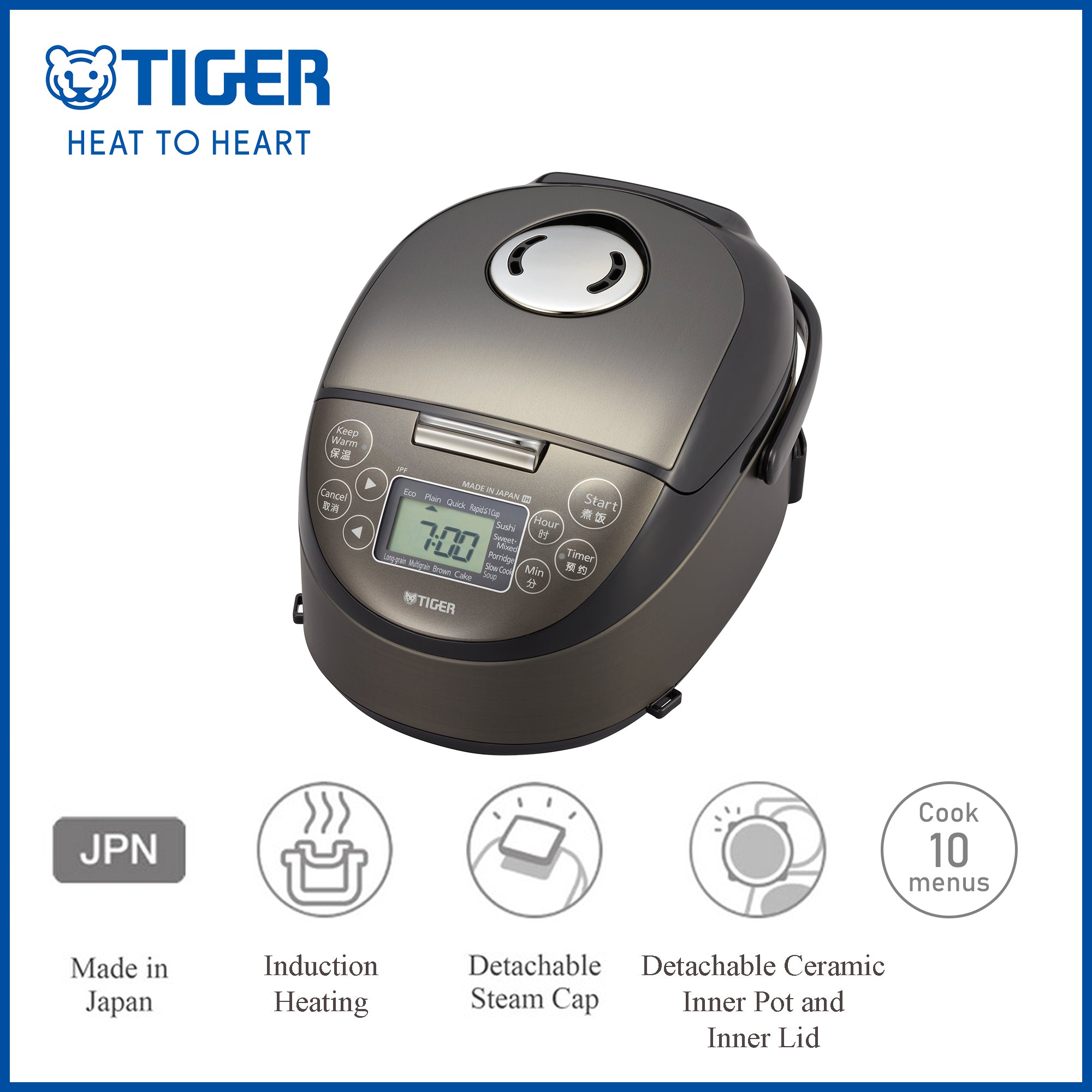 Induction Heating Rice Cooker JPF-A55W