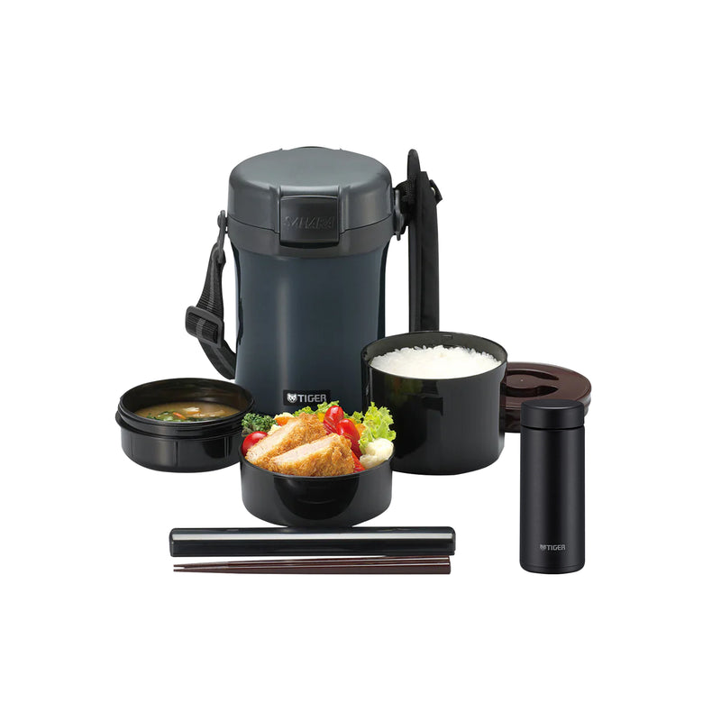 Tiger Lunch Jar Rice Container LWU-A171 Bundled with MMZ-W035