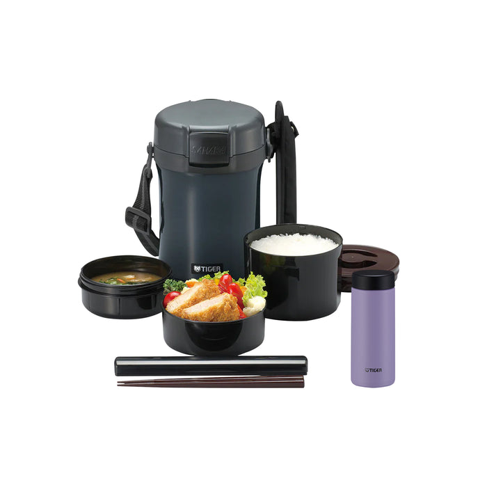 Tiger Lunch Jar Rice Container LWU-A171 Bundled with MMZ-W035