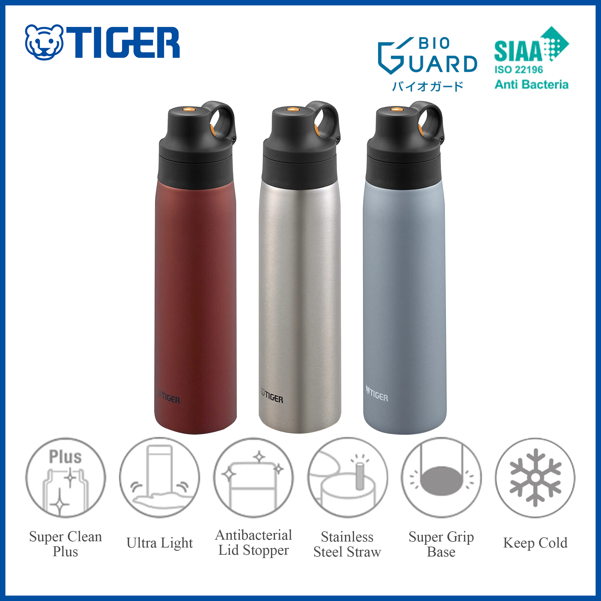 Stainless Steel Straw Bottle MCS-A050
